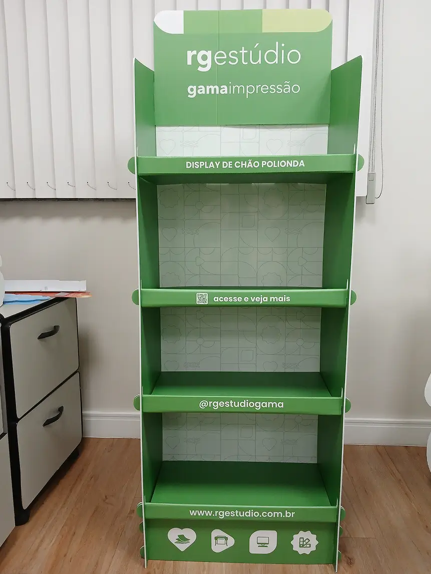 Display de Chão em Polionda