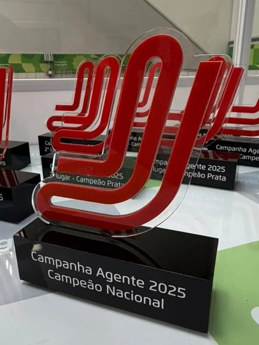 Troféus em Acrílico